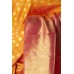 MSU Orange,Onion Pink Kanchipuram Silk Saree [एम् एस् यु कौसुम्भ पाटल काञ्चीपुरं कौशेय शाटिका]